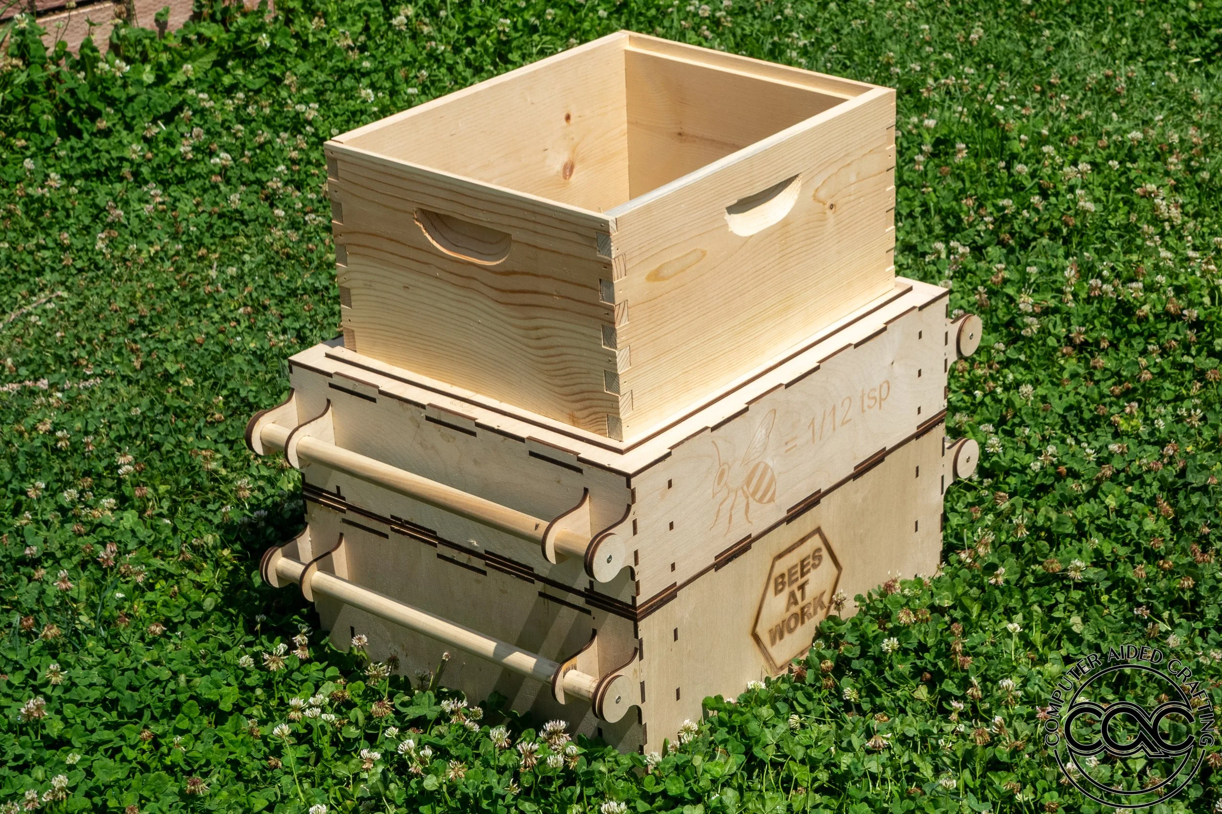 BeeNest Insulated Hive System — Computer Aided Crafting